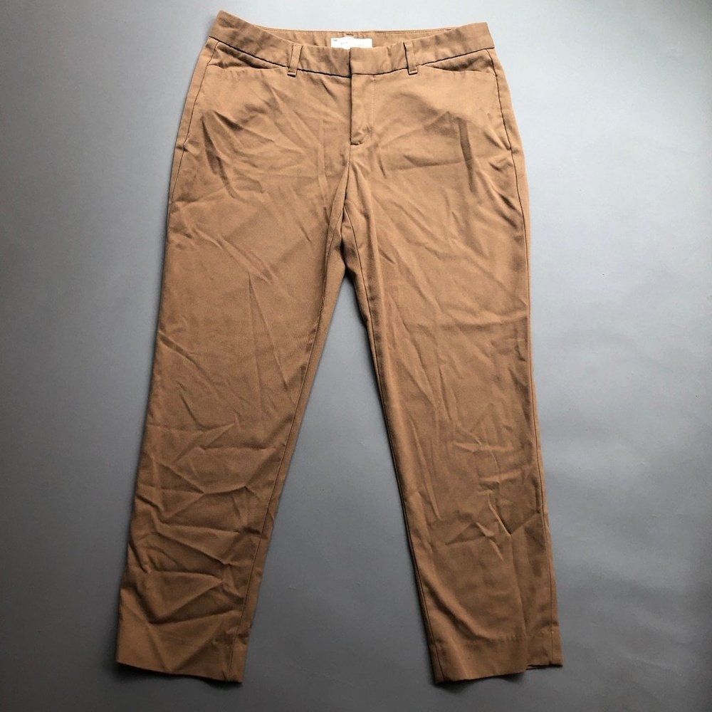 GAP Slim Cropped Brown Dress Pants Size 4